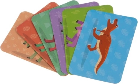 Vzorové karty pro skládání dinosaurů