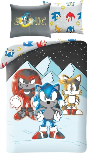 Dětské povlečení Sonic Friends z mikrovlákna