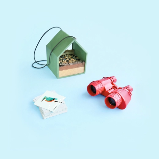 TOTEMO Ptačí garsonka - krmítko – Pozorovací set