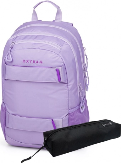Studentský batoh a pouzdro OXY SPORT Violet