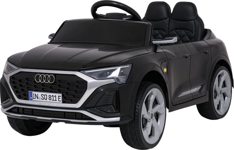 Dětské elektrické autíčko Audi SQ8 černé s dálkovým ovládáním