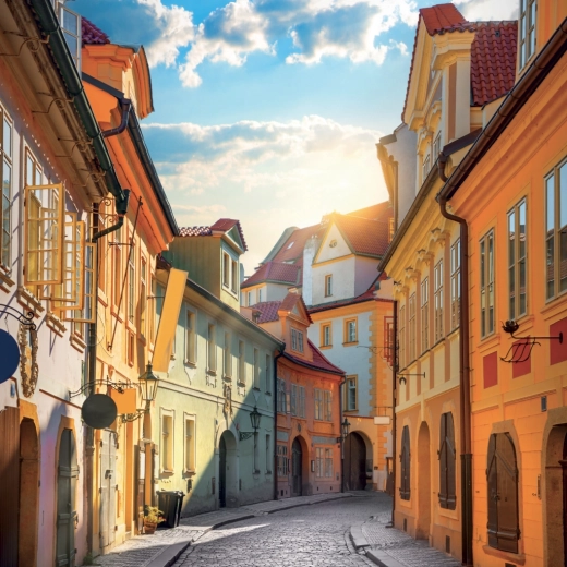 Romantické uličky starého města