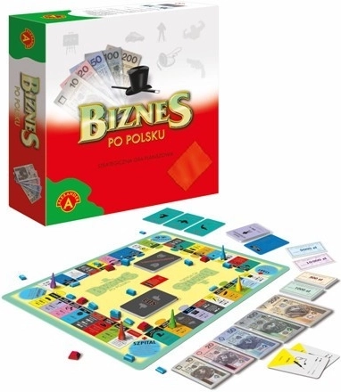 stolní hra ALEXANDER Biznes po Polsku – střední