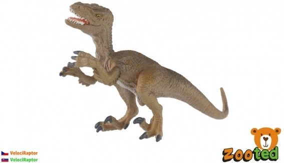 Plastová figurka velociraptora 16 cm