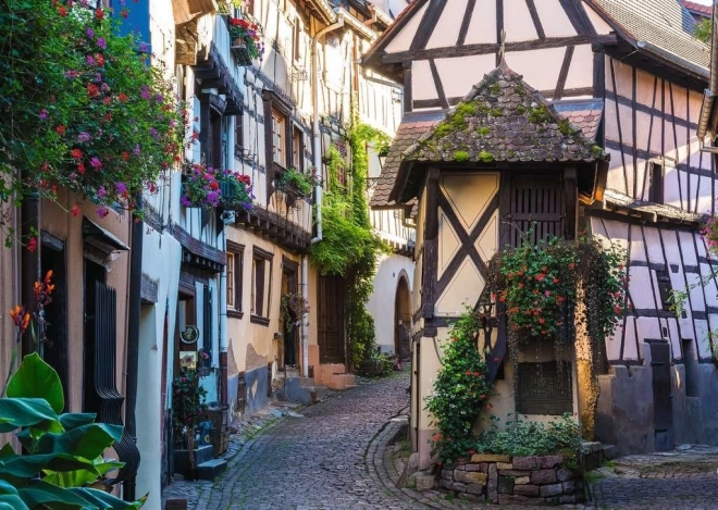 Puzzle RAVENSBURGER Eguisheim, Francie 1000 dílků