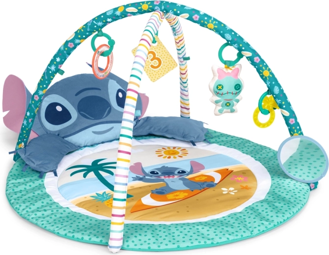 Hrací deka Disney Baby Stitch Party in Paradise pro rozvoj motoriky a smyslů