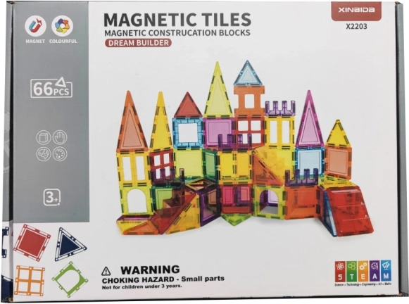 Magnetická stavebnice pro malé konstruktéry