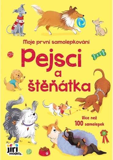 Moje první samolepkování – Pejsci a štěňátka