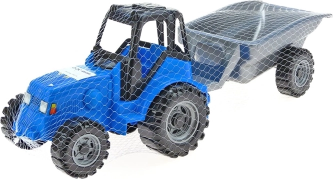 Dětský traktor Big Farmer 206 s otočným přívěsem