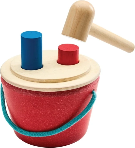 PlanToys zatloukací box – válečky