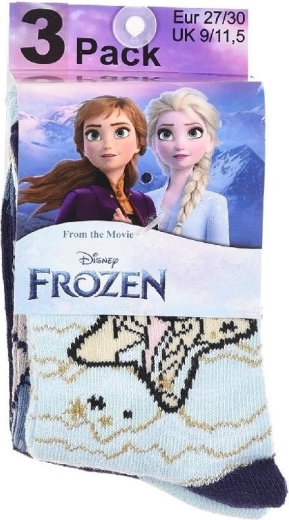 3 různé designy Frozen v jednom balení