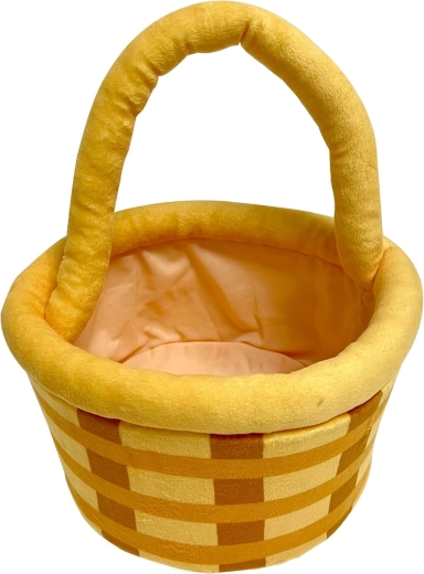 Měkký plyšový košík