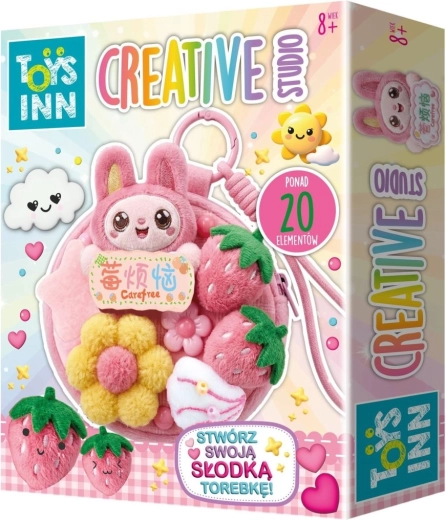 Toys Inn kreativní sada mini kabelka růžová