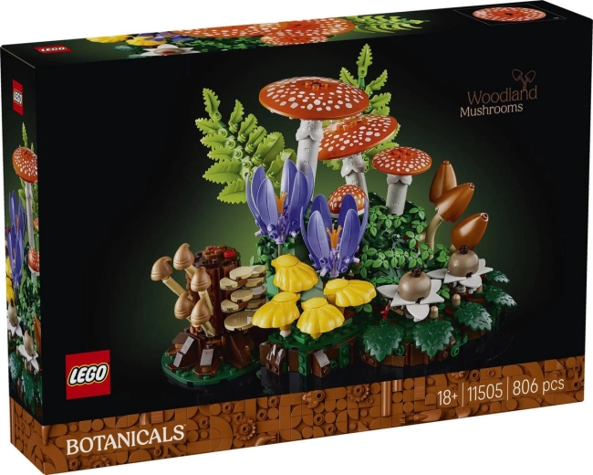 LEGO Botanicals Lesní houby