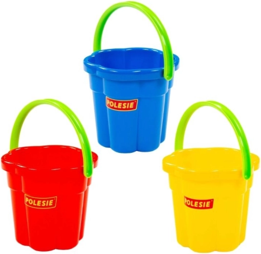 Velké plastové kyblíček kytka - 1 kus