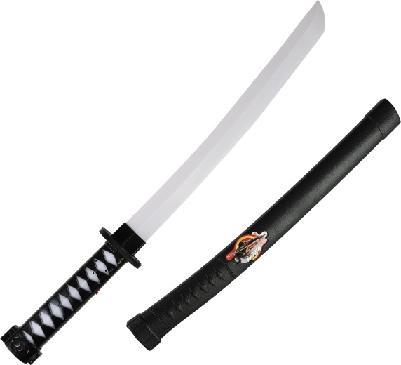 Dětský ninja samurajský meč se světlem a zvukem 56 cm