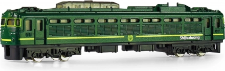 Kovová mini lokomotiva 15 cm 1:48