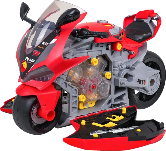 Otevírací boky a vyjímatelný motor