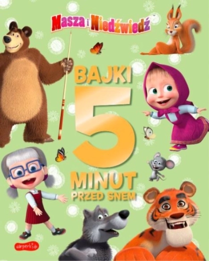 Kniha Máša a medvěd. Pohádky 5 minut před spaním 3