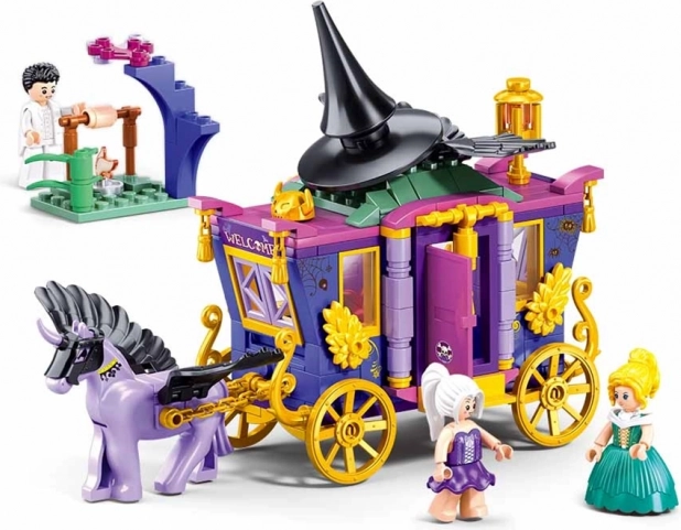 Sluban girls dream kouzelný kočár s jednorožcem