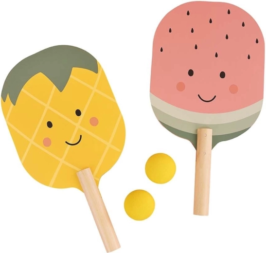 Dvě veselé rakety: ananas a meloun