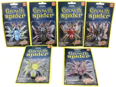 Rostoucí svítící pavouk – zábavná hračka do vody