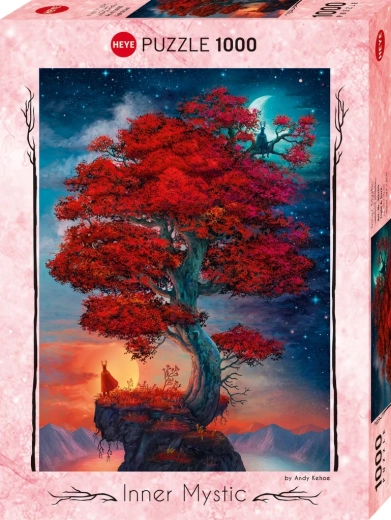Puzzle HEYE Inner Mystic: Světlo a tma 1000 dílků