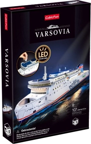 3D puzzle Cubic Fun prom Varsovia - 1 kus