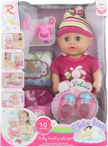 Miminko 30 cm se zvuky a doplňky