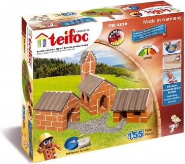 Stavebnice TEIFOC vesnice – 155 dílků