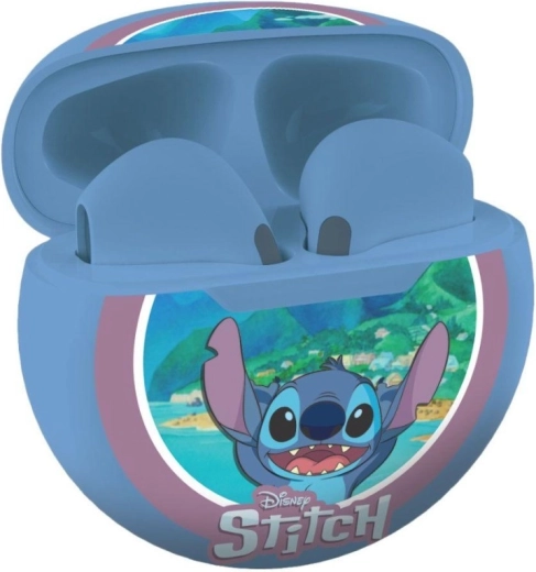 Bluetooth bezdrátová sluchátka do uší LEXIBOOK DISNEY STITCH s mikrofonem