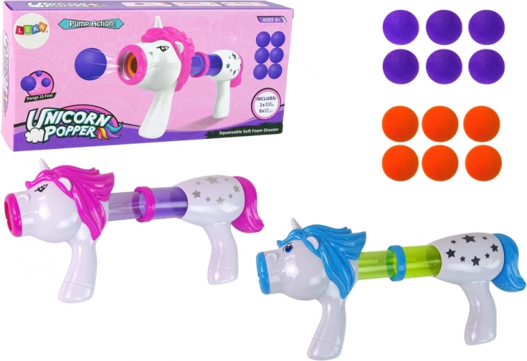 Jednorožec – pistole na měkké pěnové kuličky