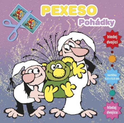 Akim pexeso pohádky Zdeňka Smetany – velké kartičky