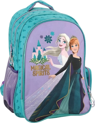 Školní batoh Frozen Magical Spirits tyrkysový
