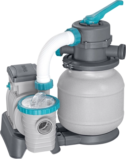 Silná filtrace 6 056 l/h pro křišťálovou vodu