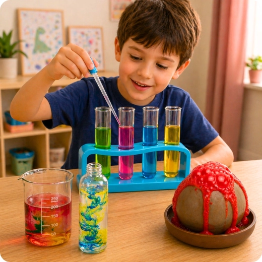 Laboratorní pomůcky pro snadné zkoumání