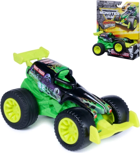 Spin Master Monster Jam svítící monster truck Grave Digger na baterie - 1 kus