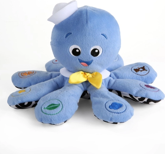 Baby Einstein hudební plyšová chobotnice Octoplush pro miminka 3m+