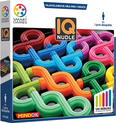 MINDOK Smart Games IQ Nudle hlavolam pro 1 hráče