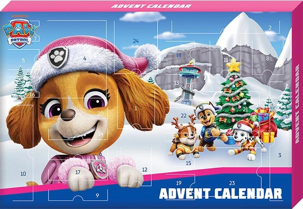 Adventní kalendář TLAPKOVÁ PATROLA pro holky