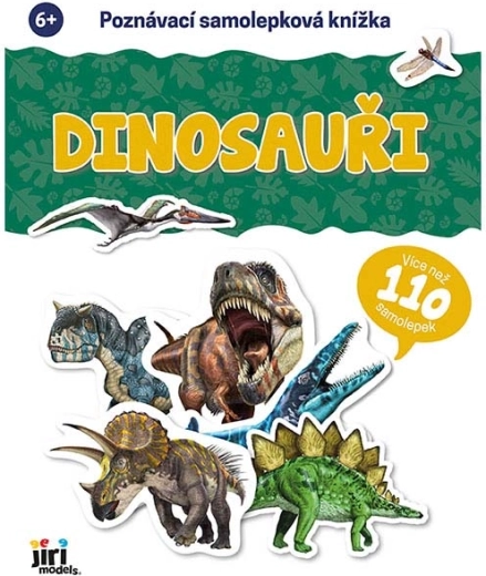 Poznávací samolepková knížka Dinosauři