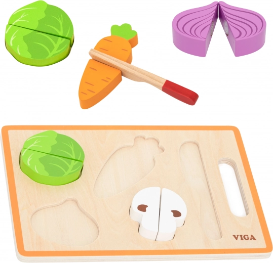 Realistické krájení díky suchému zipu