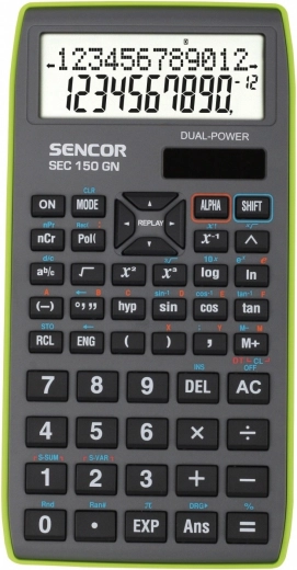 Školní a vědecký kalkulátor s velkým LCD displejem