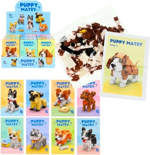 Stavebnice pejsci, 92 až 133 dílků - 1 kus
