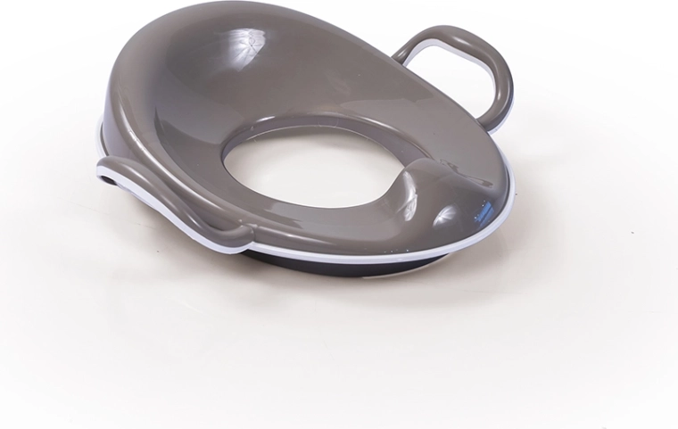 Protiskluzové dětské sedátko na WC, šedé