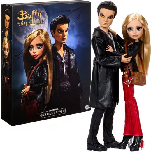Monster High Skullector Buffy a Angel – sběratelská sada 2 panenek - 2 ks