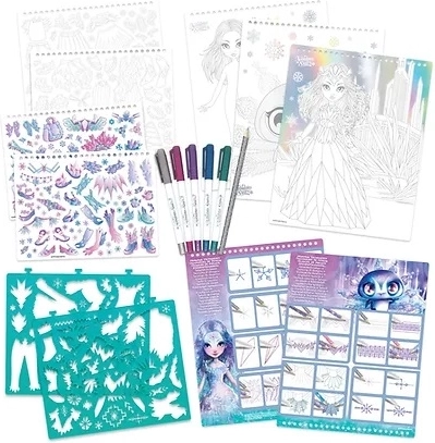 Šablony, samolepky a fixy pro nekonečné nápady