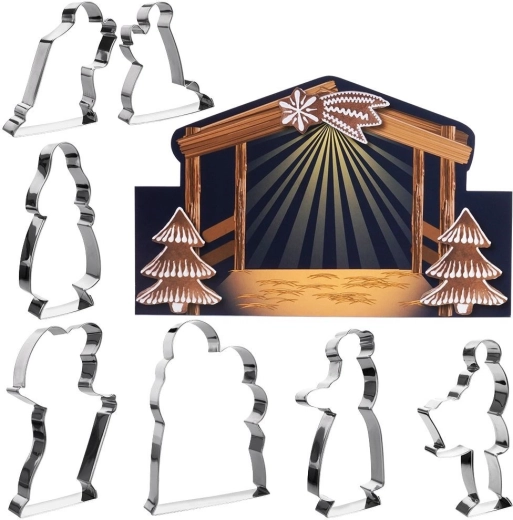 Kompletní betlémská scéna z vašeho cukroví