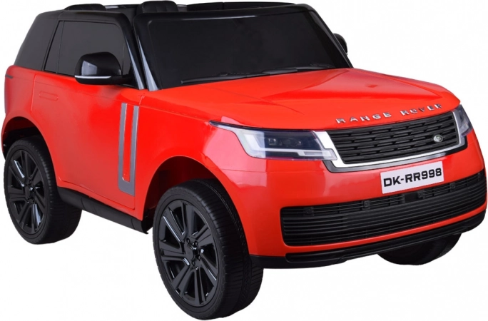 Dětské elektrické auto Range Rover 4x4 s displejem a dálkovým ovládáním – Červená