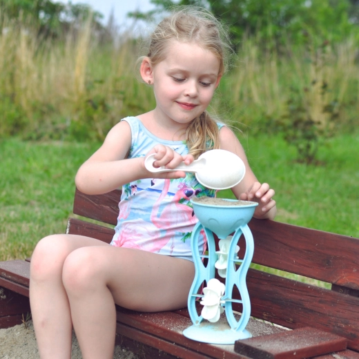 Pískový a vodní mlýn pro chytrou zábavu